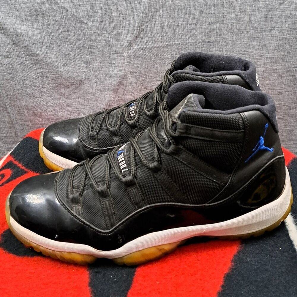 %Size 13 Nike Air Jordan XI 11 Retro 2009 Space Jam (378037-041) Men AJ20